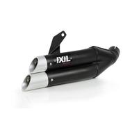 SILENCIADOR SLIP ON - DUAL HYPERLOW BLACK XL - KAWASAKI Z 125 - NINJA 125 19-21 IXIL