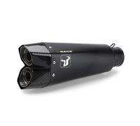 Silenciador Ixrace M10 En Acero Negro Honda X-Adv 750 17-20 (Rc95)