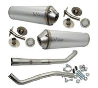 Silenciador LeoVince 2x LV-X homologado ECE para Yamaha XT 660 R / X 2004 - 2016