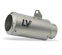 Silenciador LeoVince LV CORSA RACING compatible con Triumph Tiger 800 | Titanio, tapa de acero inoxidable, protector térmico de carbono, OEM 15414TU compatible con Triumph Tiger 800 Sport 2024-2026