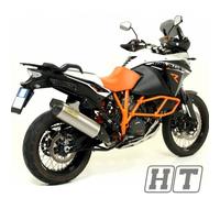 Silenciador Maxi Race-Tech titanio tapa de extremo carbono Flecha con ABE
