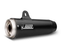 SILENCIADOR MIVV GHIBLI ACERO INOXIDABLE NEGRO PARA MOTO GUZZI V7 CLASSIC / SPEC