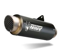 MIVV Sistema de escape Gp Pro con EG-BE Carbono/titanio/Black Steel