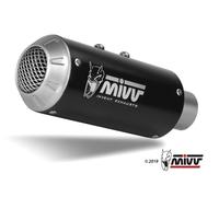 Mivv Ducati Monster 821 2014 14 Escape Moto Silenciador Slip-On MK3 Inox Black