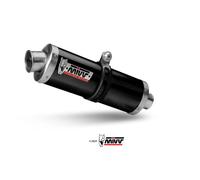 SILENCIADOR MIVV OVALADO ACERO INOXIDABLE NEGRO PARA ROYAL ENFIELD SCRAM 411 202
