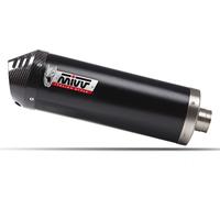 SILENCIADOR MIVV OVALADO ACERO NEGRO CARBONO PARA KTM 690 SMC R / ENDURO R 2021-