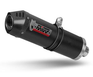 SILENCIADOR MIVV OVALADO DE CARBONO PARA SUZUKI DL V-STROM 650 2017-2024