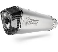 MIVV Silenciador de escape DELTA RACE Inox A.011.LDRX APRILIA RS 125 (17-)