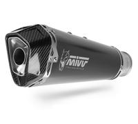 SILENCIADOR MIVV SPORT DELTA RACE ACERO INOXIDABLE NEGRO PARA KYMCO AK550 2017-2