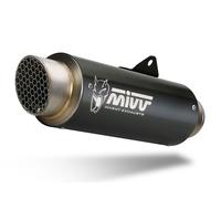 SILENCIADOR MIVV SPORT GP PRO ACERO NEGRO PARA KAWASAKI Z 900 2020-2024
