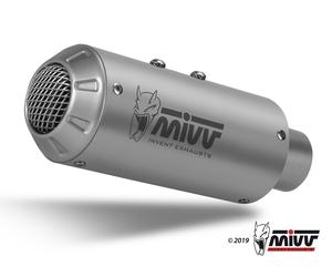 SILENCIADOR MIVV SPORT MK3 ACERO INOXIDABLE PARA APRILIA TUONO V4 1100 2018-2020