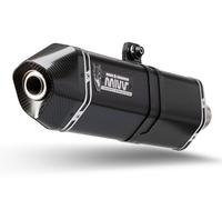SILENCIADOR MIVV SPORT SPEED EDGE ACERO NEGRO PARA APRILIA TUONO V4 1100 2018-20