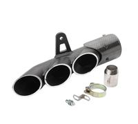 Silenciador moto Para Escape de Motocicleta Fibra Carbono Para R6 Slip-On Doble Descendente