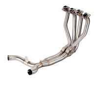 Silenciador moto Silenciador de Para Escape motocicleta Para Z1000 2010-2020 Slip On Doble salida Tubo delantero