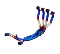 Silenciador moto Silenciador de Para Escape motocicleta Para Z1000 2010-2020 Slip On Doble salida Tubo delantero