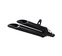 Silenciador Moto Silenciador Tubo De Escape Central Modificado con Silenciador Doble Salida para Motocicleta para Rebel 500, 300, CMX500 Y CMX300