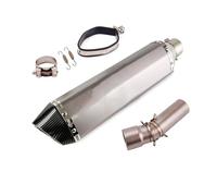 Silenciador moto Tubo de Conexión Para Escape Para F800GS F650GS F700GS F800GT, Muffler Slip On 51mm Dual-outlet