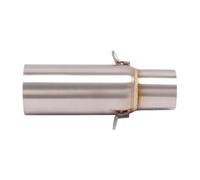 Silenciador moto Tubo de Enlace Medio Silenciador Para Escape Slip-on Conexión 51mm Compatible con Piaggio Para Beverly 125/300 y MP3 125/250/300 LT X10 Accesorios Motocicleta