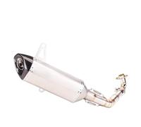 Silenciador moto Tubo de Para Escape motocicleta Compatible con Piaggio Compatible Vespa Para GTS250 Para GTS300 2007-2020 Silenciador Para slip-on tubo medio