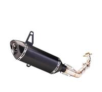 Silenciador moto Tubo de Para Escape motocicleta Compatible con Piaggio Compatible Vespa Para GTS250 Para GTS300 2007-2020 Silenciador Para slip-on tubo medio