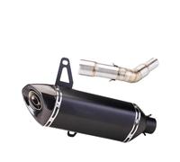 Silenciador moto Tubo de Para Escape motocicleta Compatible con Piaggio Compatible Vespa Para GTS250 Para GTS300 2007-2020 Silenciador Para slip-on tubo medio