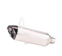 Silenciador moto Tubo de Para Escape motocicleta Compatible con Piaggio Compatible Vespa Para GTS250 Para GTS300 2007-2020 Silenciador Para slip-on tubo medio