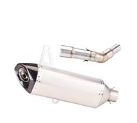 Silenciador moto Tubo de Para Escape motocicleta Compatible con Piaggio Compatible Vespa Para GTS250 Para GTS300 2007-2020 Silenciador Para slip-on tubo medio