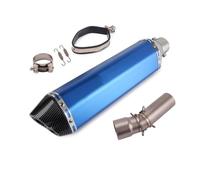Silenciador moto Tubo de Para Escape Para F800GS F650GS F700GS F800GT Enlace Medio Slip On 51mm Silenciador Doble Salida Sin DB Killer