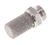 Silenciador Neumático de Acero Inoxidable G1/2''