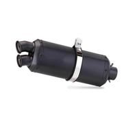 silenciador Para F750GS Para F850GS Para R1200GS 500X 400X tubo escape | Universal 51MM Tubo Escape Motocicleta Silenciador Doble Orificio Slip On(Type C)