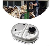 Silenciador para Honda GX100 GCV135 para GCV160 18310-ZM0-000 18310ZM0000 Reducción de ruido de metal para divisores de troncos Caminar detrás de las piezas del motor de las cortadoras