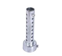 Silenciador para Motocicleta DB Killer, Inserto Silenciador Baffle, Reductor de Ruido, 45mm, Plata
