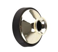 Silenciador para Saxofón Alto, Lade Accesorio Ligero para Silenciador de Saxofón Alto ABS (GOLD)