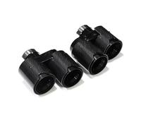 Silenciador Punta De Escape Cuádruple Para G20 G21 330i 330d 330e De Silenciador Boquilla Tubo Tuning Fibra De Carbono Punta Escape(Carbon Fiber A)