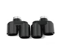 Silenciador Punta De Escape Cuádruple Para G20 G21 330i 330d 330e De Silenciador Boquilla Tubo Tuning Fibra De Carbono Punta Escape(Carbon Fiber G)