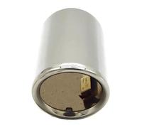 Silenciador Punta Para Skoda Para Octavia A5 A7 Para Superb Para Yeti 1.4T 1.6T 1.6L 2009-2015 Cubierta Tubo Escape Silenciador(1 Piece Silver)