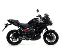 SILENCIADOR RACE TECH ARROW ALUMINIO DARK CARBON PARA KAWASAKI ER-6N 2012-2016