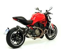 SILENCIADOR RACE TECH ARROW ALUMINIO OSCURO PARA DUCATI MULTISTRADA 1200 / S 201