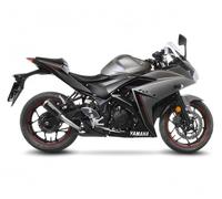 Silenciador slip-on LeoVince LV-10 BLACK No hom YAMAHA YZF-R25 2014 2018