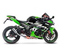 Silenciador slip-on LeoVince LV-10 No hom E4 KAWASAKI ZX-10RR NINJA 2017 2020