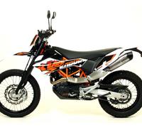Silenciador slip-on LeoVince LV ONE EVO No hom EURO 3 KTM 690 SMC R 2012 2016