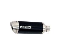 SILENCIADOR THUNDER ARROW ALUMINIO OSCURO ACERO INOXIDABLE PARA YAMAHA TRACER 7