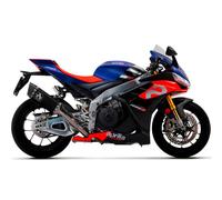 SILENCIADOR "TRACK" ARROW TITANIO NEGRO-TITANIO RACING PARA APRILIA RSV4 FACTORY