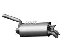 Silenciador trasero 01.024 ASMET para MERCEDES-BENZ 190