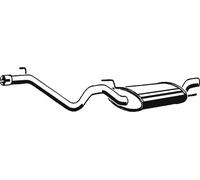Silenciador trasero 03.043 ASMET para VW GOLF III