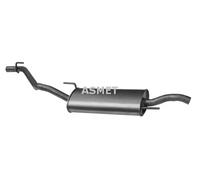 Silenciador trasero 03.046 ASMET para VW GOLF III GOLF III Cabriolet