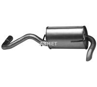 Silenciador trasero 03.086 ASMET para SEAT VW