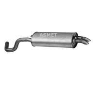 Silenciador trasero 03.089 ASMET para AUDI VW SEAT