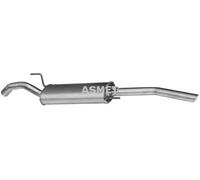 Silenciador trasero 04.034 ASMET para VW PASSAT B3/B4 PASSAT B3/B4 Variant
