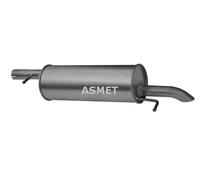 Silenciador trasero 04.085 ASMET para VW PASSAT B5 PASSAT B5 Variant